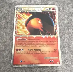 Typhlosion HeartGold & SoulSilver 110/123 Holo Rare Holo EN 2010 Stage 2 140 HP - Image 1