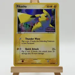 Pokemon Pikachu 50 HP Reverse Holo EX Holon Phantoms 78/110 Nintendo - Image 1