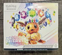 Pokemon TCG Scarlet & Violet Prismatic Evolutions Elite Trainer Box ETB SEALED! - Image 1