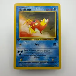 Magikarp 47/82 Uncommon Team Rocket Pokemon 1st Edition Lightly Played - Image 1