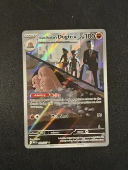 Team Rockets Dugtrio 239/217 ME:Ascended Heroes Pokemon TCG Near Mint - Image 1