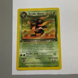 Wizards of the Coast Dark Oddish 36/82 Team Rocket Regular Common French 2000 - Image 1