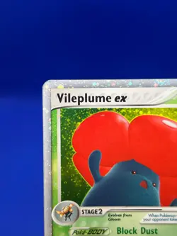 2004 Pokemon EX Hidden Legends Vileplume ex 100/101 Ultra Rare MP/HP - Image 3