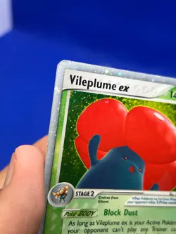 2004 Pokemon EX Hidden Legends Vileplume ex 100/101 Ultra Rare MP/HP - Image 4