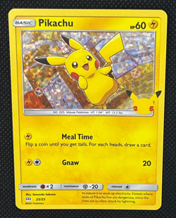 Pokemon TCG Pikachu 25/25 Holo Promo 25th Anniversary 2021 McD's NM/NP - Image 2