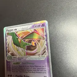 2006 Pokemon EX Dragon Frontiers Flygon ex (Delta Species) 92/101 Ultra Rare DMG - Image 5