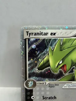 Tyranitar ex 17/17 - Pop Series 1 Holo Rare Pokemon TCG MP - Image 2