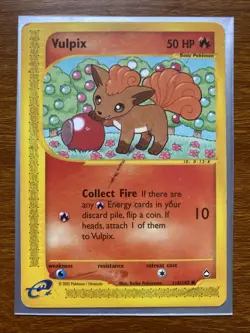 Vulpix #116 Pokemon Aquapolis - Image 1