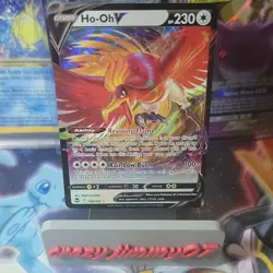 Pokemon Ho-Oh V 140/195 Silver Tempest Ultra Rare Holo English 230 HP - Image 1