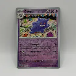 Gengar Pokemon TCG SV Scarlet & Violet 151 Rare Reverse Holo 094/165 EN - Image 1