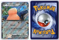 SNORLAX EX 076/131 Double Rare Prismatic Evolutions Holo NM - Image 1