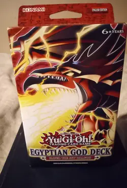 YU-GI-OH EGYPTIAN GOD DECK: SLIFER THE SKY DRAGON - Image 1