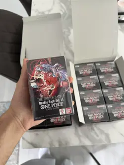 One Piece TCG Double Pack Set DP-11 OP16 Englisch Display Unsealed - Image 4