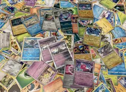 2.5LB Lot of Various Pokemon Cards CCG TCG in Collectible Card Box Incl. Holo - Image 4