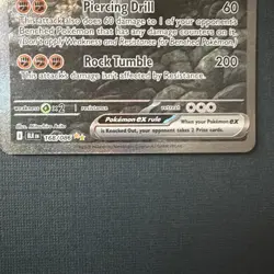 Pokemon TCG Excadrill EX 168/086 Black Bolt Special Illustration Rare Card - Image 3