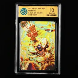 CCG GemMint 10 2025 KAYOU Saint Seiya CCG Card SS-BUR-019 Aldebaran 442/499 - Image 2