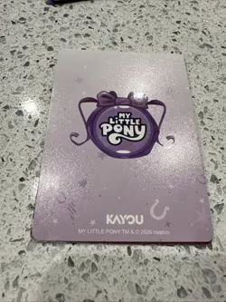 Kayou My little Pony CCG Card MLPME03-UR-005L4 Fluttershy Pajamas Mint - Image 3