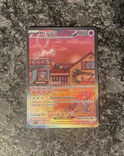 Mew EX SVP 053 Pokemon TCG Scarlet & Violet 151 UPC Promo Card LP Condition - Image 1