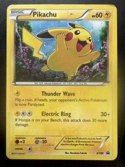 Pokemon Pikachu XY89 Holo Promo Card XY Set Basic Collector Chest (MP) - Image 1