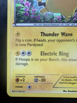 Pokemon Pikachu XY89 Holo Promo Card XY Set Basic Collector Chest (MP) - Image 4