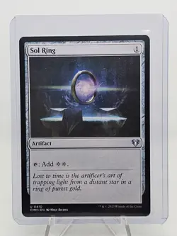 Magic: The Gathering, Sol Ring, Commander Masters, 0410, Uncommon, 2023 - Image 1