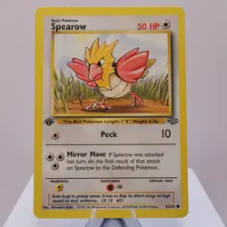 Pokemon TCG - Spearow 62/64 Jungle Common 1st Edition WOTC 1999 - EXC - Image 2