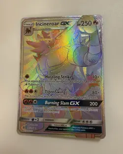 The Pokemon Company Incineroar GX Holo Full Art Secret Rare 147/145 250 HP - Image 1