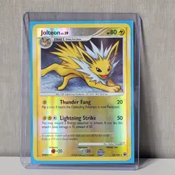 Jolteon 23/100 Reverse Holo Rare Diamond & Pearl Majestic Dawn 2008 Pokemon Card - Image 1