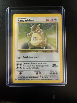 Pokemon Kangaskhan 05/64 Jungle Holo Rare 90 HP Wizards of the Coast English - Image 1