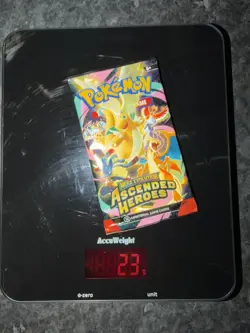 Pokemon TCG Ascended Heroes Heavy 23g Pack! Ultra Rare-Possible Hits/God Pack!! - Image 1