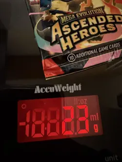 Pokemon TCG Ascended Heroes Heavy 23g Pack! Ultra Rare-Possible Hits/God Pack!! - Image 3