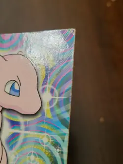 DMG! 2000 Pokemon MEW #151 Topps Blue Logo TV Animation Series 3 - Image 4
