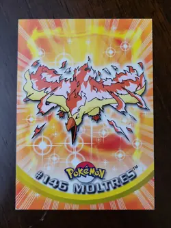 LP! Moltres #146 Topps Pokemon Seroes 3 Tv Animation Edition Blue Label - Image 1