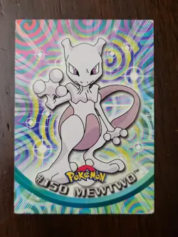 HP! Mewtwo #150 - Topps Series 3 - Blue Label - Pokemon TCG TV Animation - Image 1