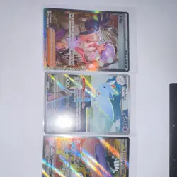 Nintendo Pokemon TCG 5-Card Holo Full Art Lot: Tulip Togekiss Raging Bolt ex - Image 1