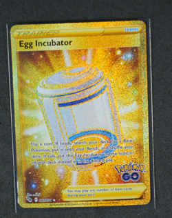 Egg Incubator (Secret) Holo Secret Rare #087/078 Pokemon GO 2022 NM - Image 1
