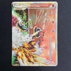 Ho-Oh Legend Bottom HGSS 112/123 Rare Holo 2010 Pokemon TCG DMG - Image 1