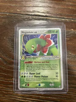Pokemon TCG Meganium EX 106/115 Unseen Forces Holo Rare - Image 1