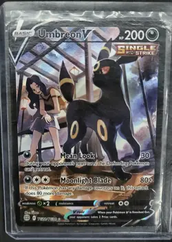Pokemon Umbreon V TG22/TG30 Trainer Gallery Brilliant Stars Full Art Ultra Rare - Image 1
