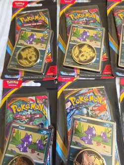 Pokemon TCG Chaos Rising Toxel Blister Lot of 12 Sealed - Image 2