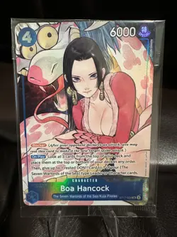 Boa Hancock ST17-004 SR Full Art One Piece Illustration Box Vol. 1 PROMO SEALED - Image 1