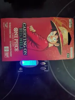 One Piece OP-13 Carrying On His will sleeved booster pack HEAVY 38.0 - Image 1