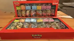 Pokemon Prismatic Evolutions 8 Mini-Tins with Promo Cards Costco 2-pack - Sealed - Image 2