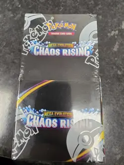 Pokemon Mega Evolution Chaos Rising Half Booster Box Sealed TCG Trading Cards - Image 1