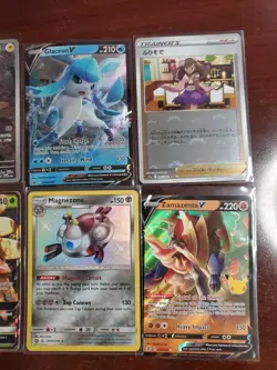 Pokemon 6 Card Lot Holos EX, V And Rare Cards , Great Value Set Building Lot18 - Image 3