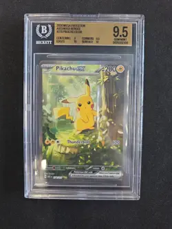 Pokemon TCG Pikachu ex Ascended Heroes Special Illustration Rare #276 BGS 9.5 - Image 1