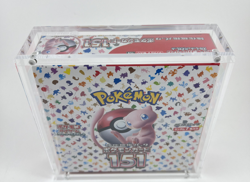Pokemon Japanese Large Booster Box Premium Acrylic Display Protector Case - 151 - Image 2