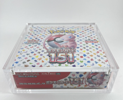 Pokemon Japanese Large Booster Box Premium Acrylic Display Protector Case - 151 - Image 3