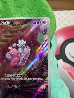 Pokemon TCG Tinkatink 216/193 Sv02 Paldea Evolved Full Art Holo IR ENG - Image 3