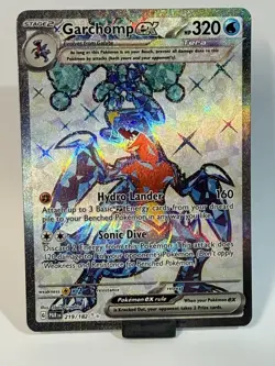 Pokemon TCG Garchomp ex 219/182 SV04: Paradox Rift - Image 1